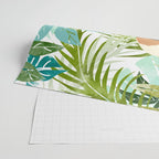 How To Become a Flamingo Illustration, Human Nature Connection, Woman Fashion Travel Wrapping Paper Gallery Image 2