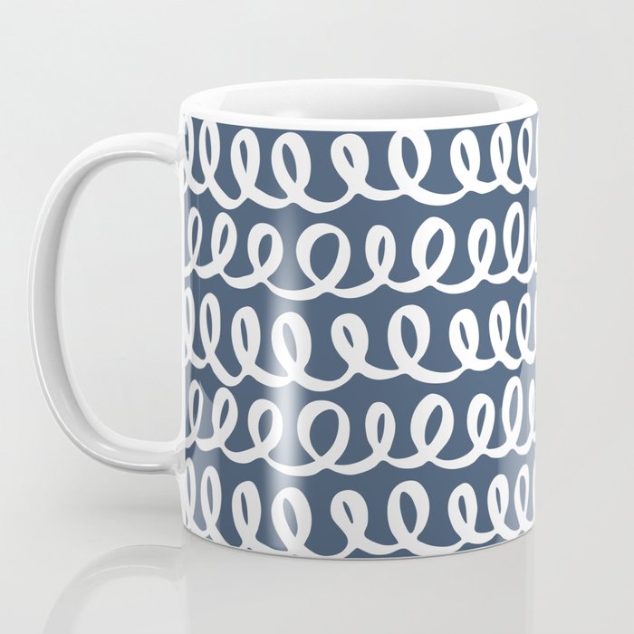 Loop da Loop . Classic Blue Coffee Mug Gallery Image 3