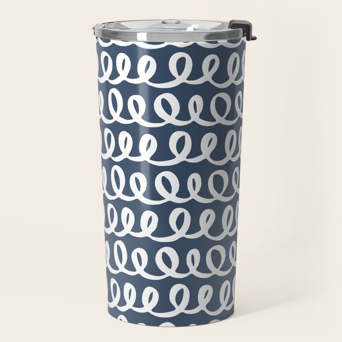 Loop da Loop . Classic Blue Travel Mug Gallery Image 2