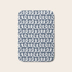 Loop da Loop . Classic Blue Bath Mat Gallery Image 1
