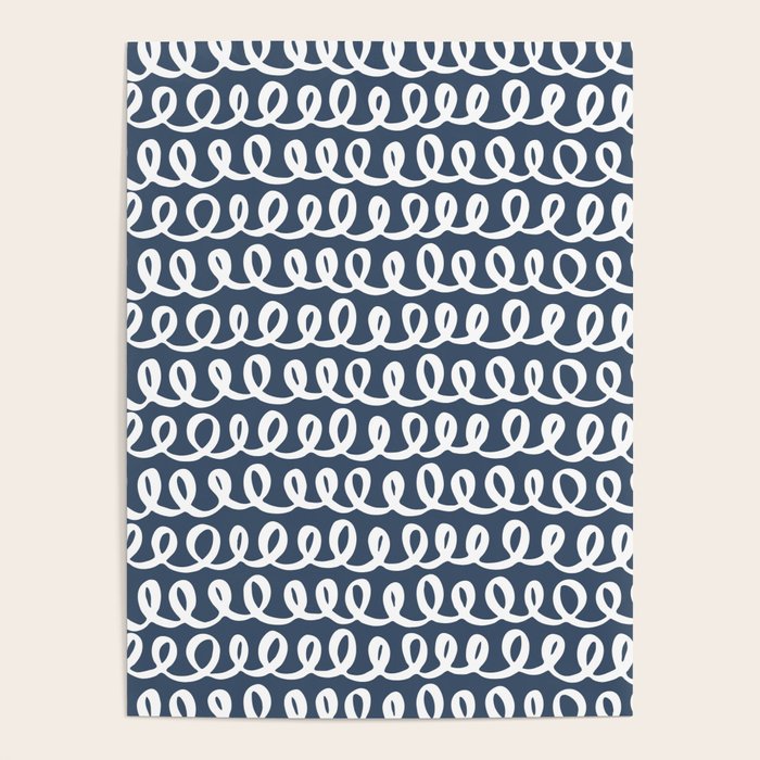 Loop da Loop . Classic Blue Poster Gallery Image 4
