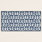 Loop da Loop . Classic Blue Desk Mat Gallery Image 3