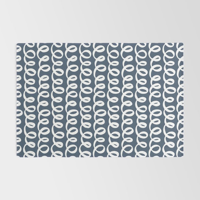 Loop da Loop . Classic Blue Rug Gallery Image 2