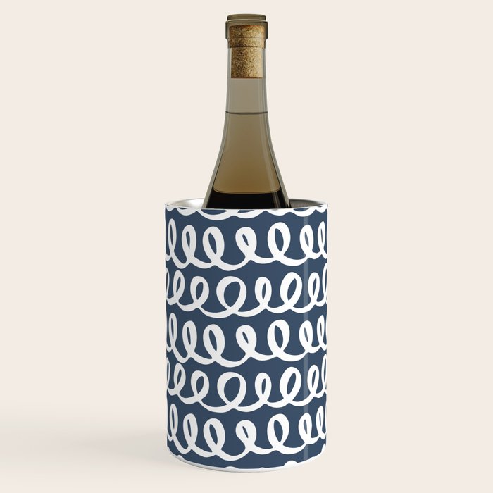 Loop da Loop . Classic Blue Wine Chiller Gallery Image 2