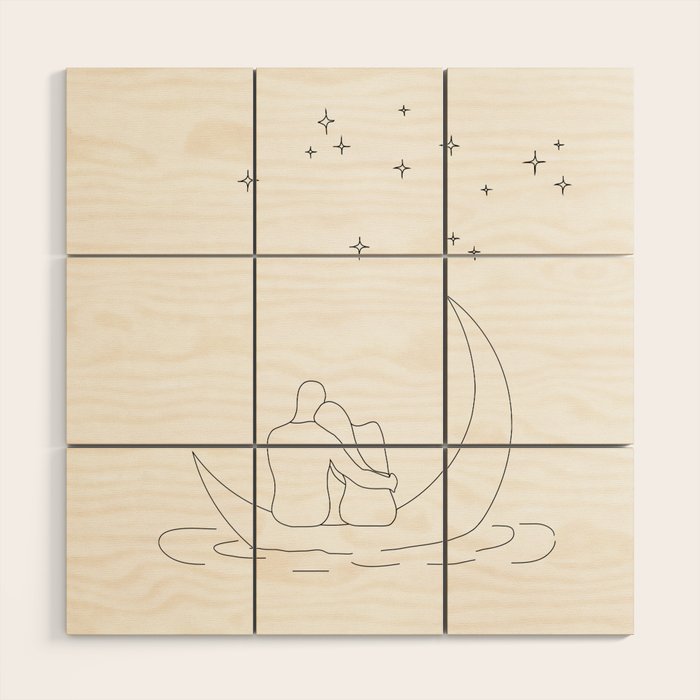 Honeymoon Wood Wall Art Gallery Image 1