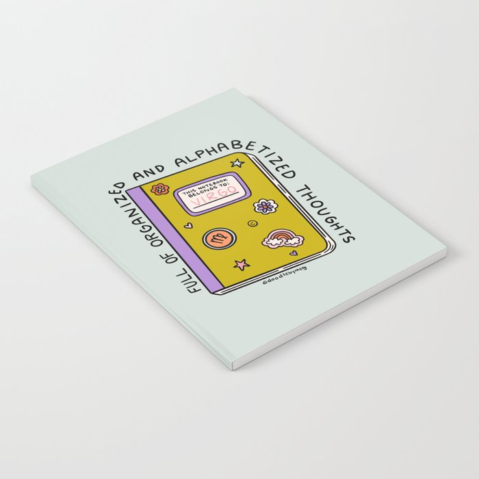 Virgo Notebook Notebook Gallery Image 1