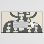Tribal Pot 6 Desk Mat Gallery Image 1