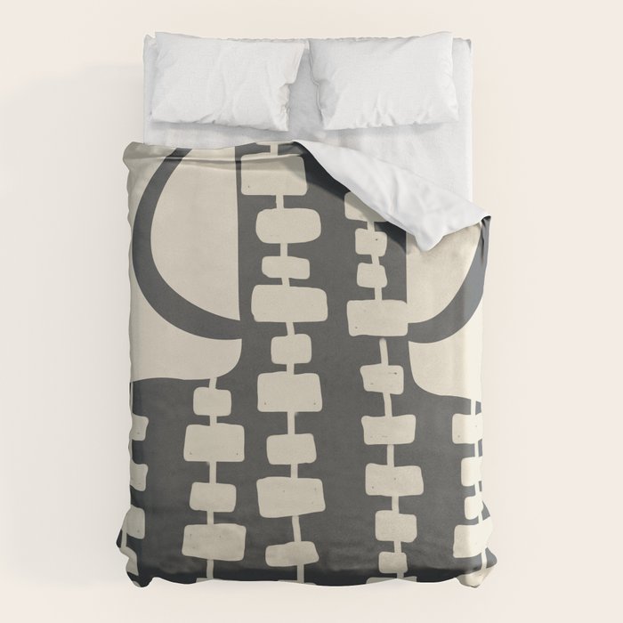 Tribal Pot 6 Duvet Cover Gallery Image 1
