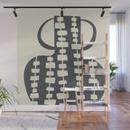 Tribal Pot 6 Wall Mural Gallery Image 1