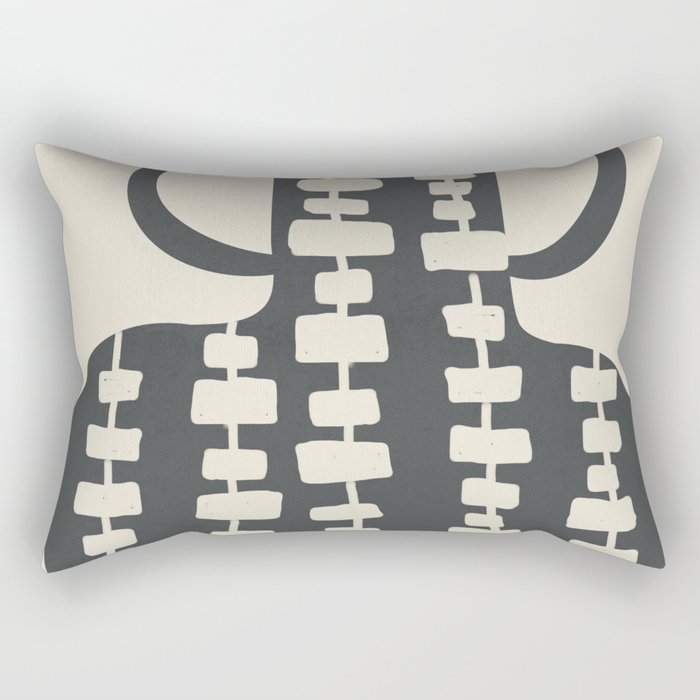 Tribal Pot 6 Rectangular Pillow Gallery Image 1