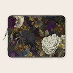 Dutch Vintage Midnight Flower Garden  Laptop Sleeve Gallery Image 1