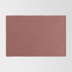 Marsala Wine Solid Color Rug Gallery Image 2