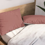 Marsala Wine Solid Color Pillow Sham Gallery Image 2