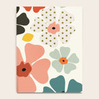 Daisies mid modern 3 Notebook Gallery Image 4