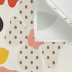 Daisies mid modern 3 Wall Tapestry Gallery Image 3