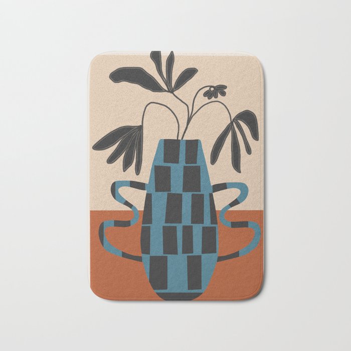 Modern Botanicals No 3 Bath Mat Gallery Image 1