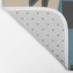 Modern Botanicals No 3 Bath Mat Gallery Image 2
