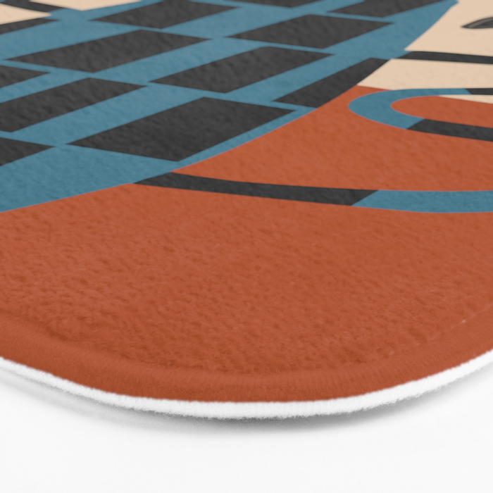 Modern Botanicals No 3 Bath Mat Gallery Image 3