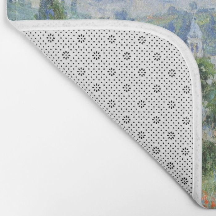 View of Vetheuil by Claude Monet, 1880 Bath Mat Gallery Image 2