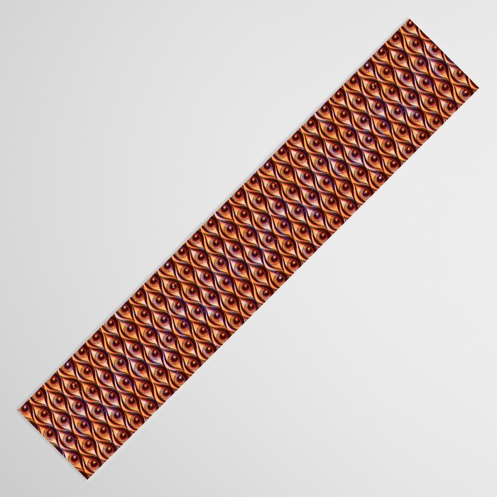 Hypnotized - vintage gold Table Runner Gallery Image 3