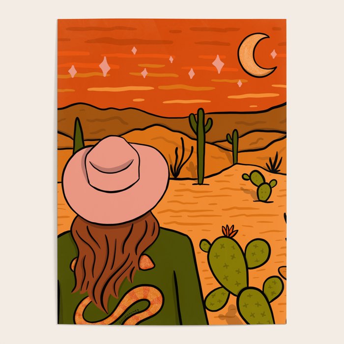 Desert Girl Poster Gallery Image 4