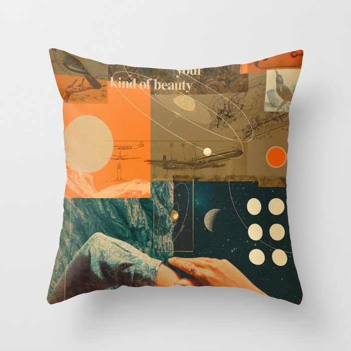 Your kind of Beauty Throw Pillow Gallery Image 6
