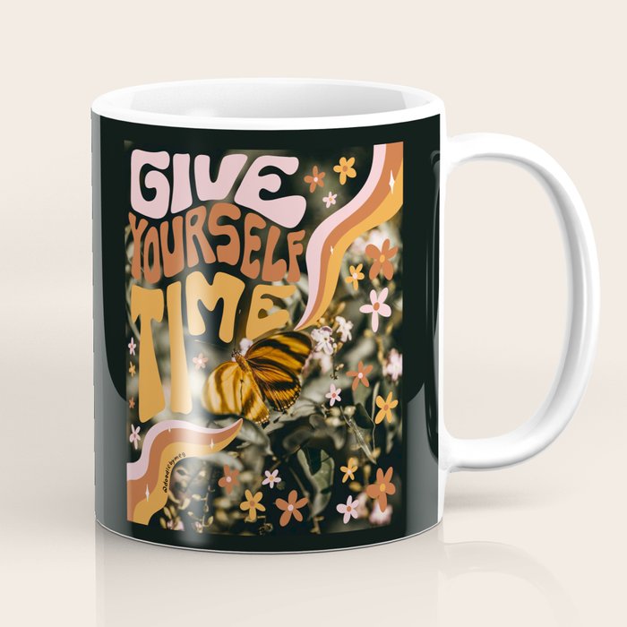 Give Yourself Time Coffee Mug Gallery Image 1