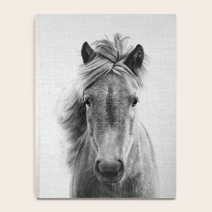 Wild Horse - Black & White Notebook Gallery Image 4