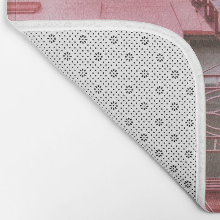 Pink Soho NYC Bath Mat Gallery Image 2