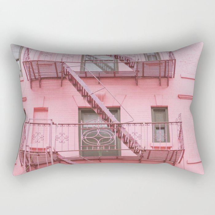 Pink Soho NYC Rectangular Pillow Gallery Image 2