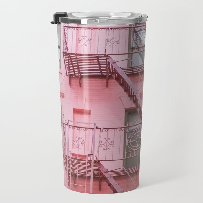Pink Soho NYC Travel Mug Gallery Image 3
