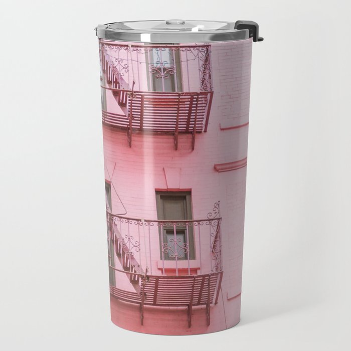 Pink Soho NYC Travel Mug Gallery Image 2