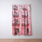 Pink Soho NYC Window Curtain Gallery Image 3