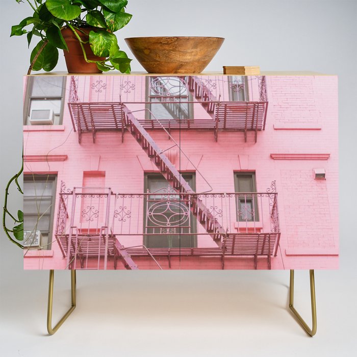 Pink Soho NYC Credenza Gallery Image 1