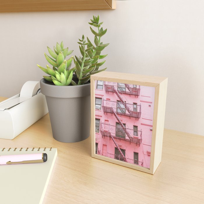 Pink Soho NYC Mini Art Print Gallery Image 2