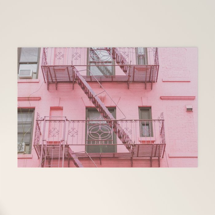 Pink Soho NYC Welcome Mat Gallery Image 1