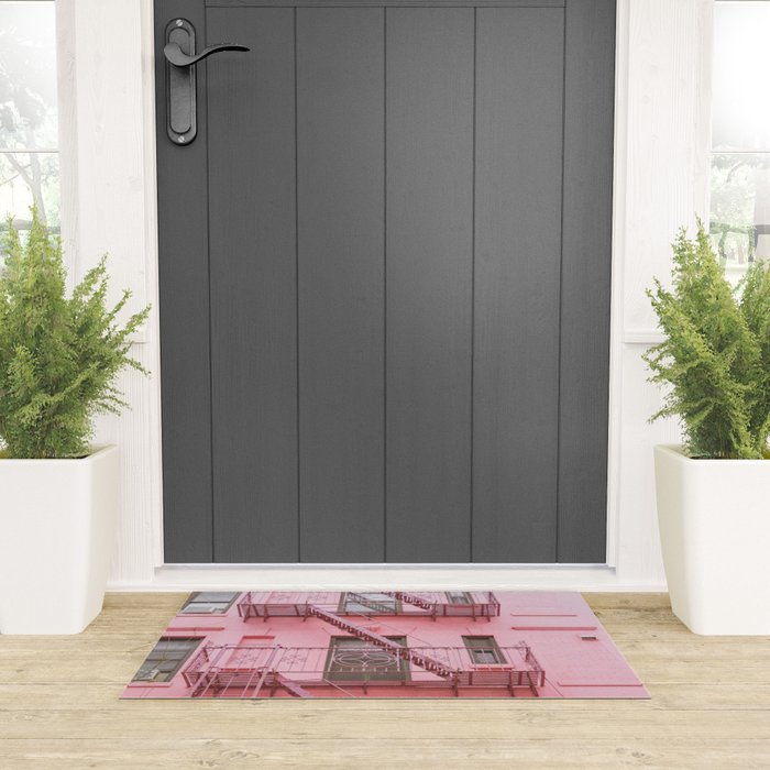 Pink Soho NYC Welcome Mat Gallery Image 3