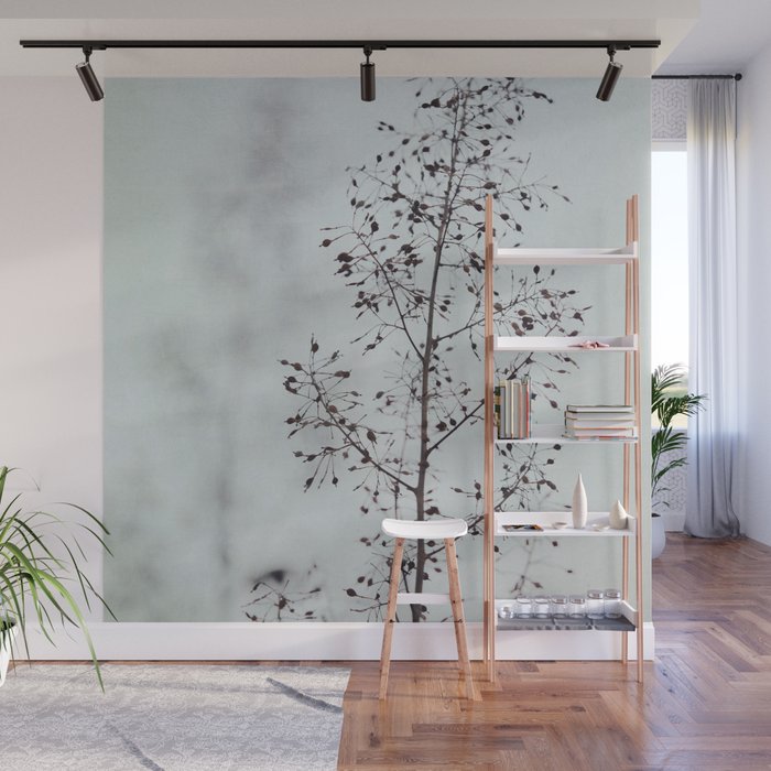 Breezy - fresh botanical floral photograph Wall Mural Gallery Image 1