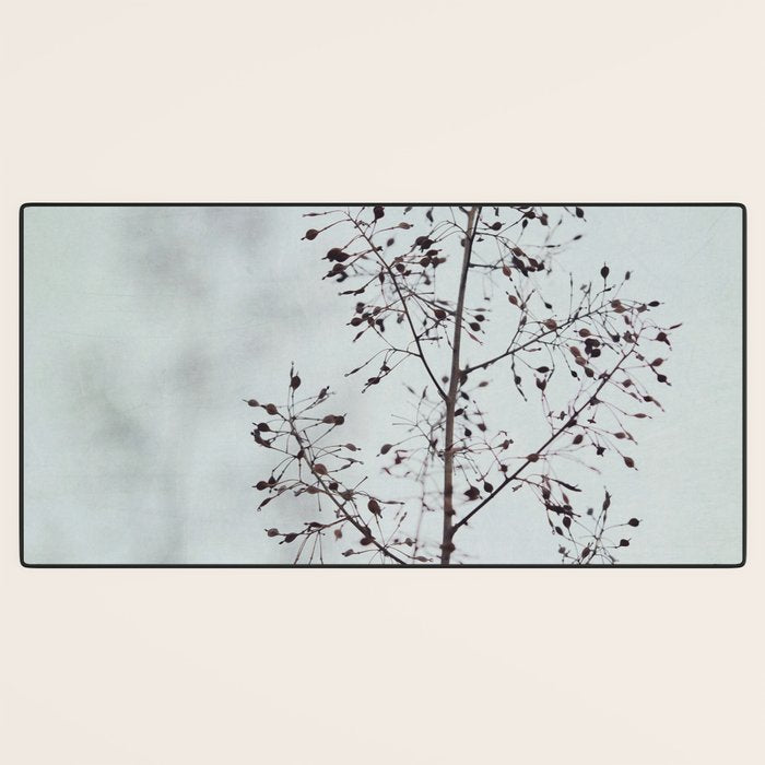 Breezy - fresh botanical floral photograph Desk Mat Gallery Image 3