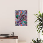 Multicolor Floral Pattern Poster Gallery Image 2