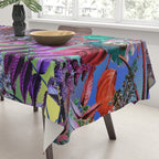 Multicolor Floral Pattern Tablecloth Gallery Image 3