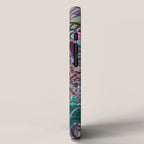 Multicolor Floral Pattern iPhone Case Gallery Image 2