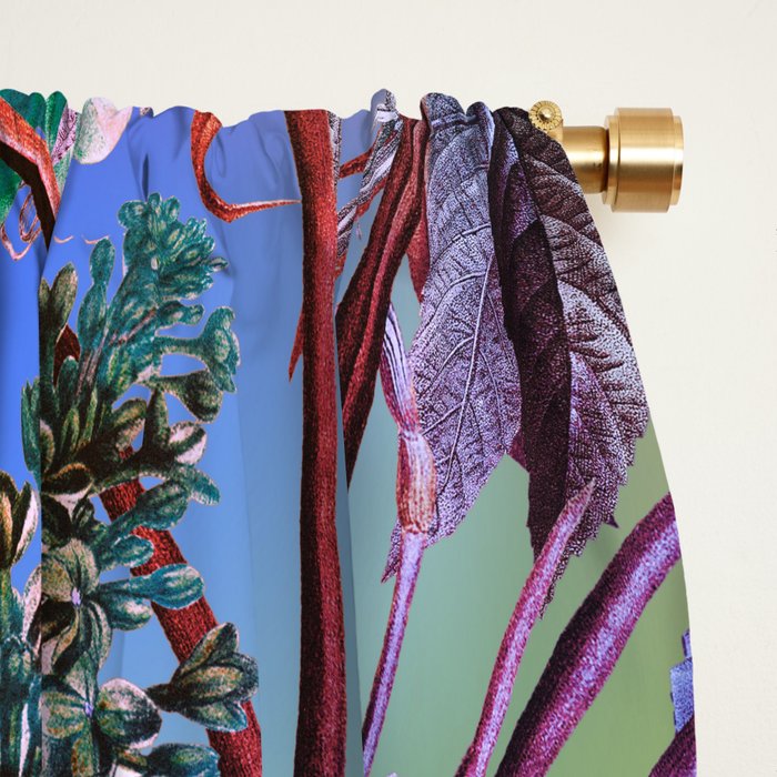 Multicolor Floral Pattern Window Curtain Gallery Image 2