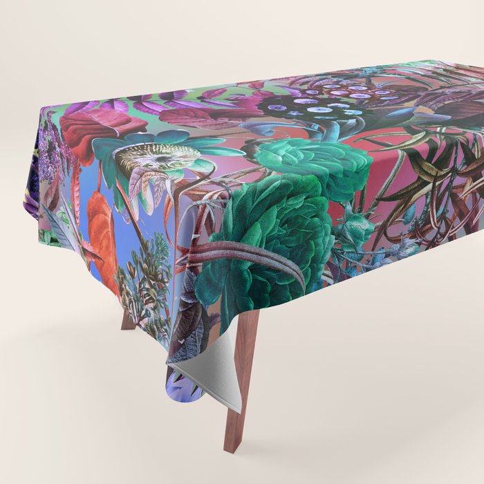 Multicolor Floral Pattern Tablecloth Gallery Image 1