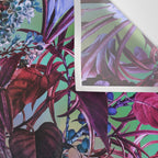 Multicolor Floral Pattern Wall Tapestry Gallery Image 3