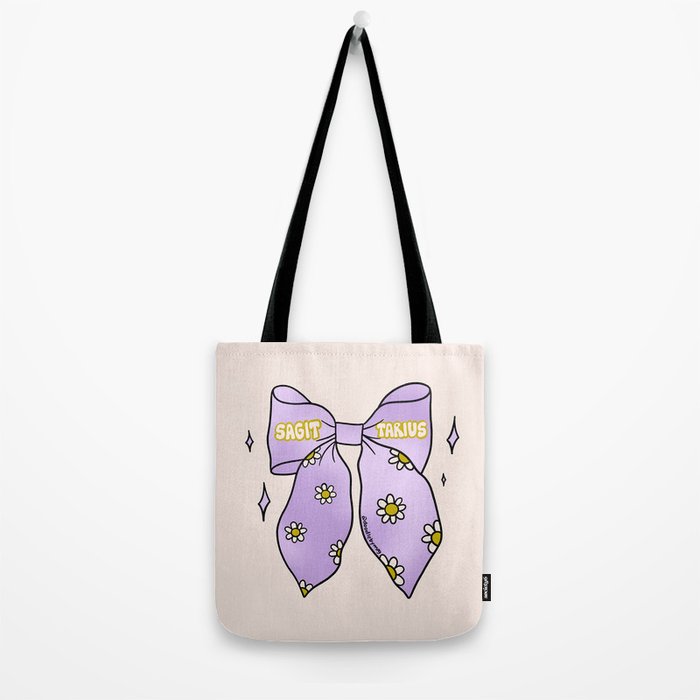 Sagittarius Bow Tote Bag Gallery Image 2