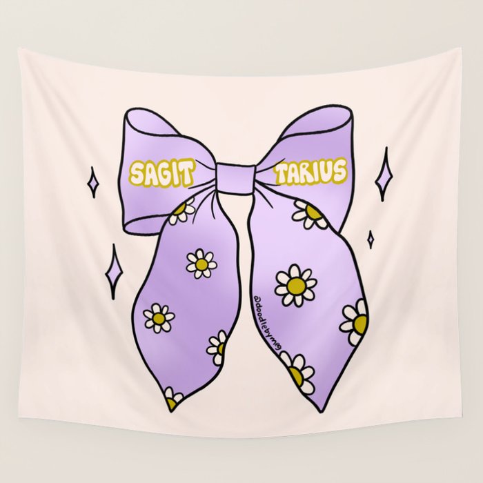 Sagittarius Bow Wall Tapestry Gallery Image 1