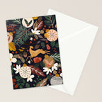 Christmas night forest 10 Stationery Card Gallery Image 2