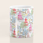 Multi Color Leopards in Pagoda Forest Coffee Mug Gallery Image 4