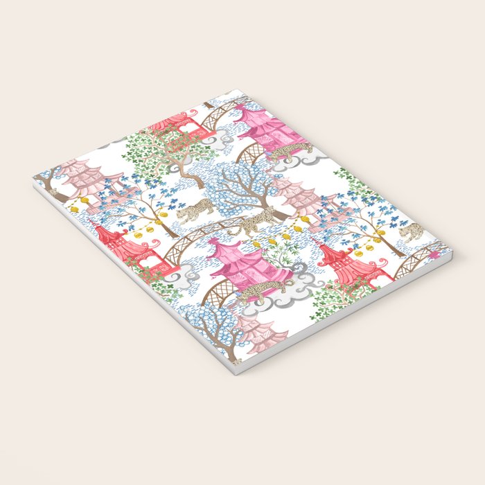 Multi Color Leopards in Pagoda Forest Notebook Gallery Image 3